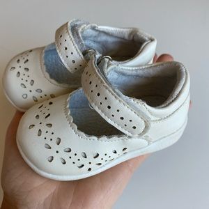 Baby’s first shoes Size 3 White